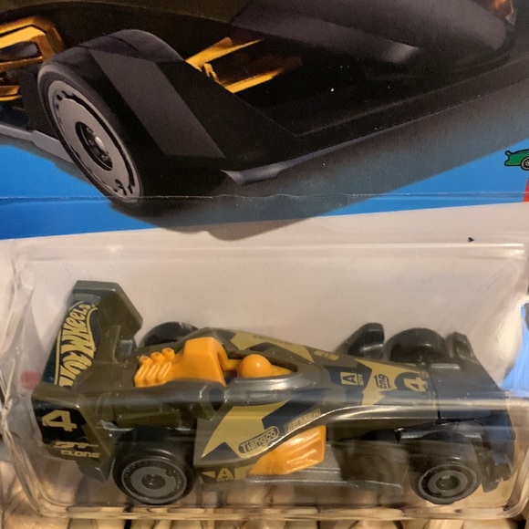 Hot Wheels Racing Car HW 4 Trac Race Day Hotwheels Racer Netflix Lets Race New - Picture 4 of 6